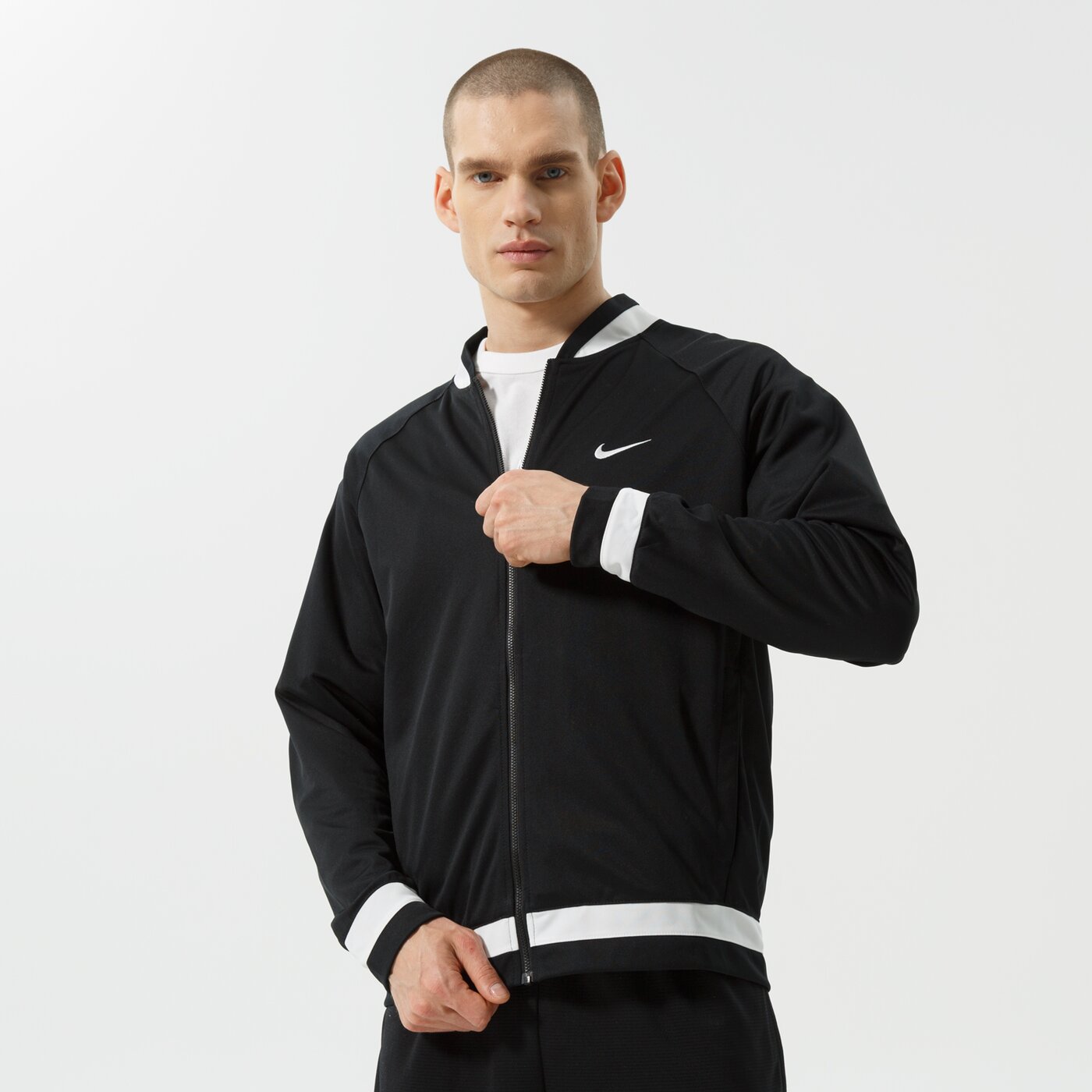 Мъжко преходно яке NIKE ЯКЕ M NK DF JKT STARTING FIVE NBA dh7116-011 цвят черен