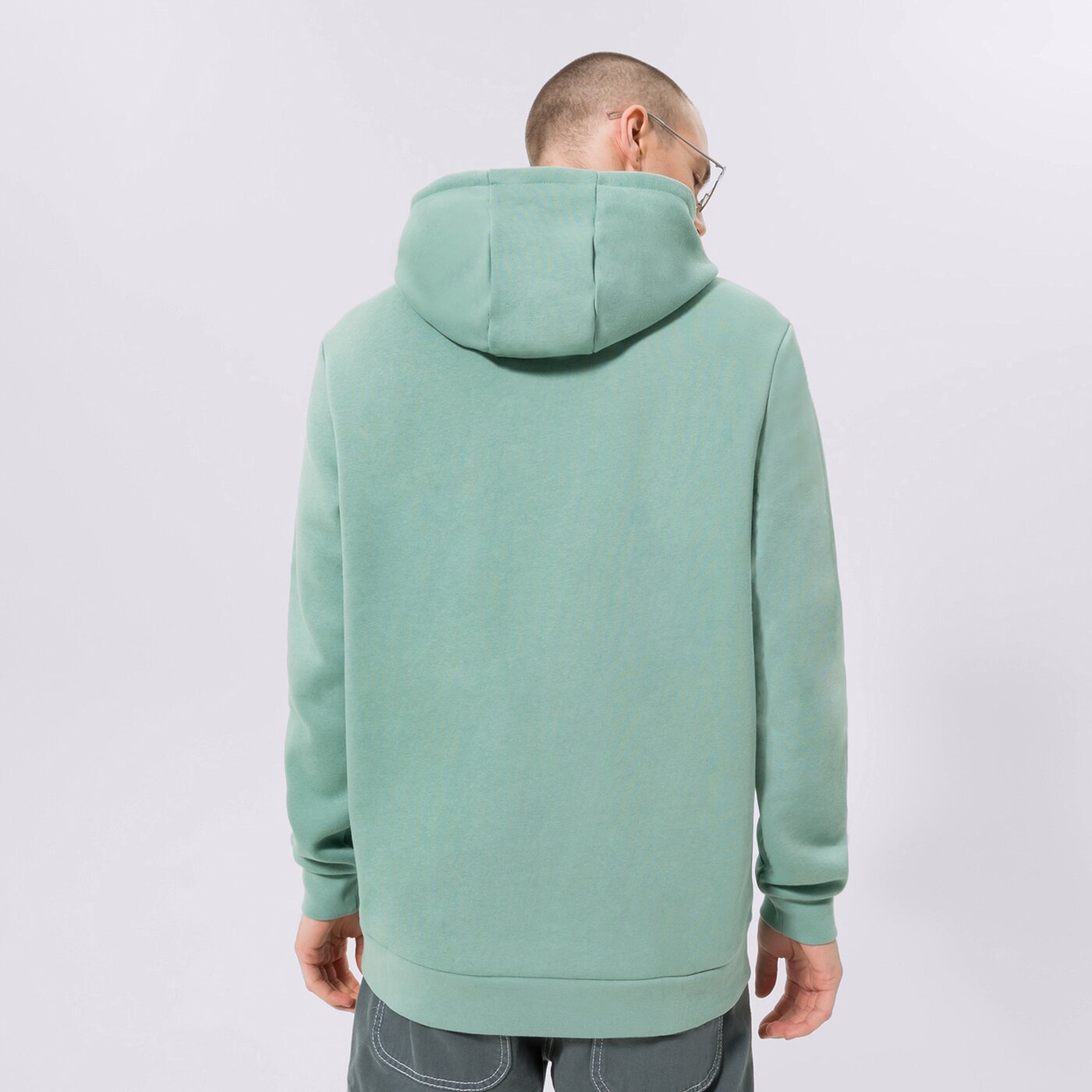 Мъжки суичър CONFRONT СУИТЧЪР С КАЧУЛКА GREEN cf123blm91001 цвят зелен