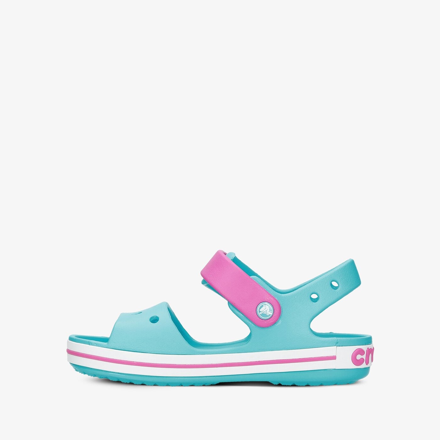 Детски чехли и сандали CROCS CROCBAND SANDAL KIDS 128564slk цвят син