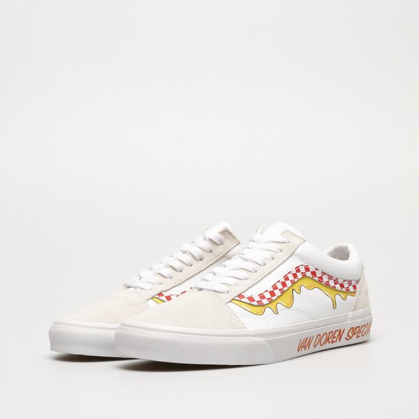 Мъжки маратонки VANS UA OLD SKOOL vn0a5krsw001 цвят бял