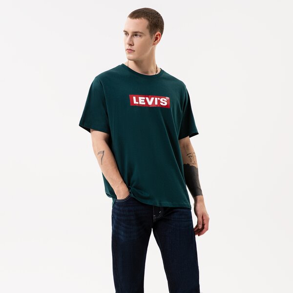 Мъжка тениска LEVI'S ТЕНИСКА SS RELAXED FIT TEE 16143-0602 цвят черен