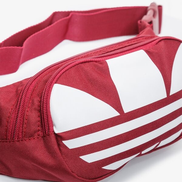 Дамска чанта за кръст ADIDAS ЧАНТА ЗА КРЪСТ ESSENTIAL WAIST gk0055 цвят бордо