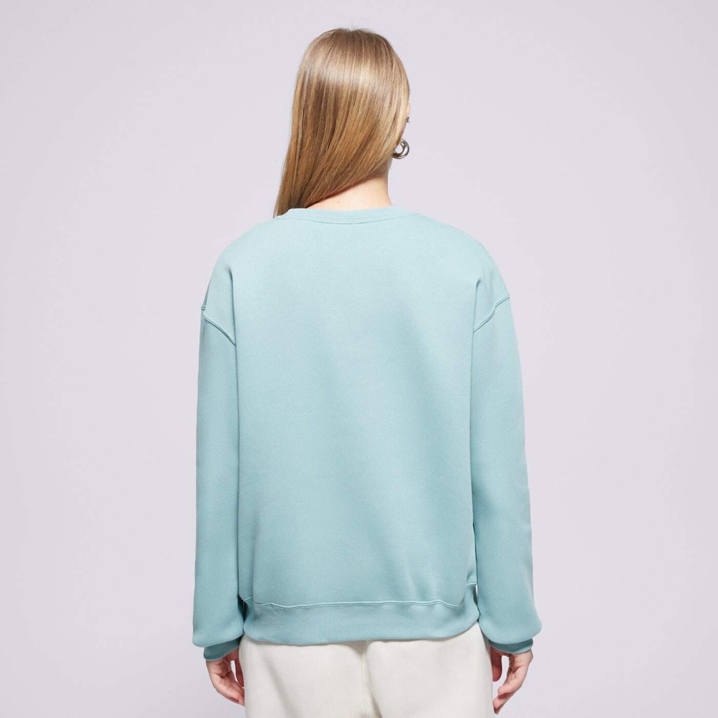 Дамски суичър JORDAN СУИТЧЪР W J BRK FLC CREW 24 fv7074-018 цвят тюркоазен