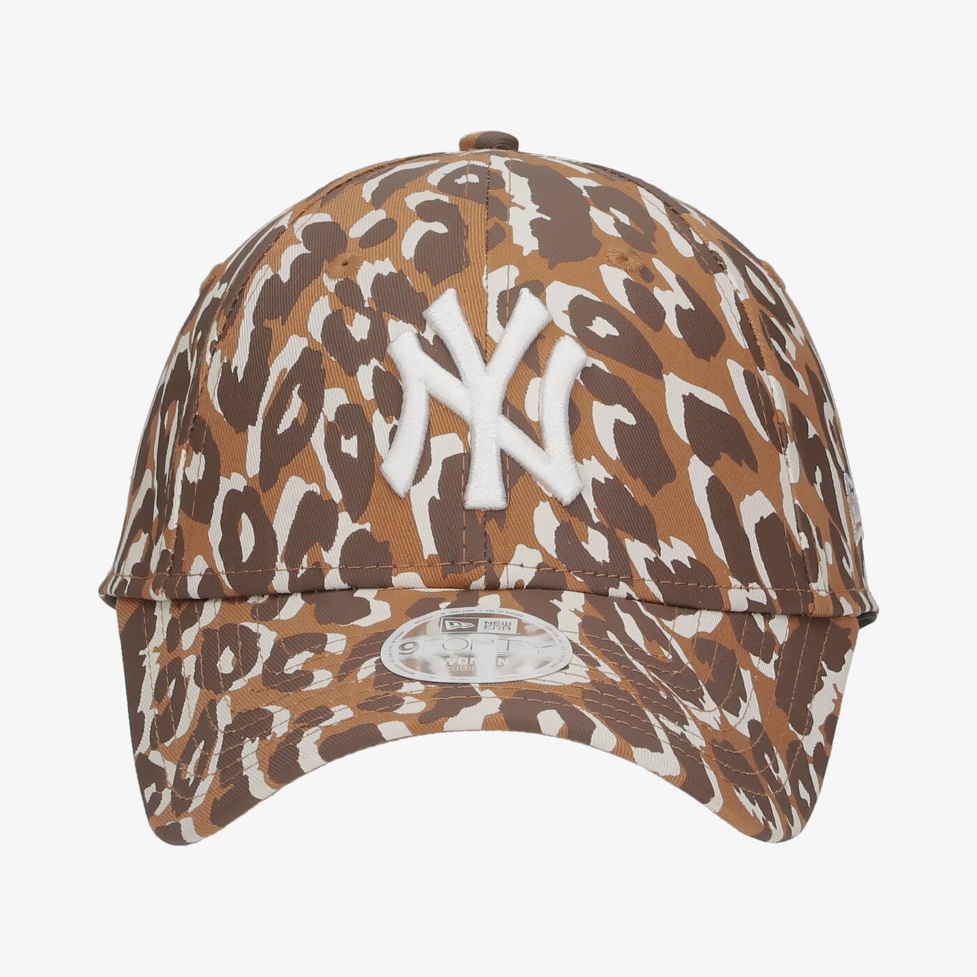 Дамска шапка с козирка NEW ERA ШАПКА WMNS ALL OVER PRINT 940 NYY WHT NEW YORK YANKE 60222377 цвят многоцветен