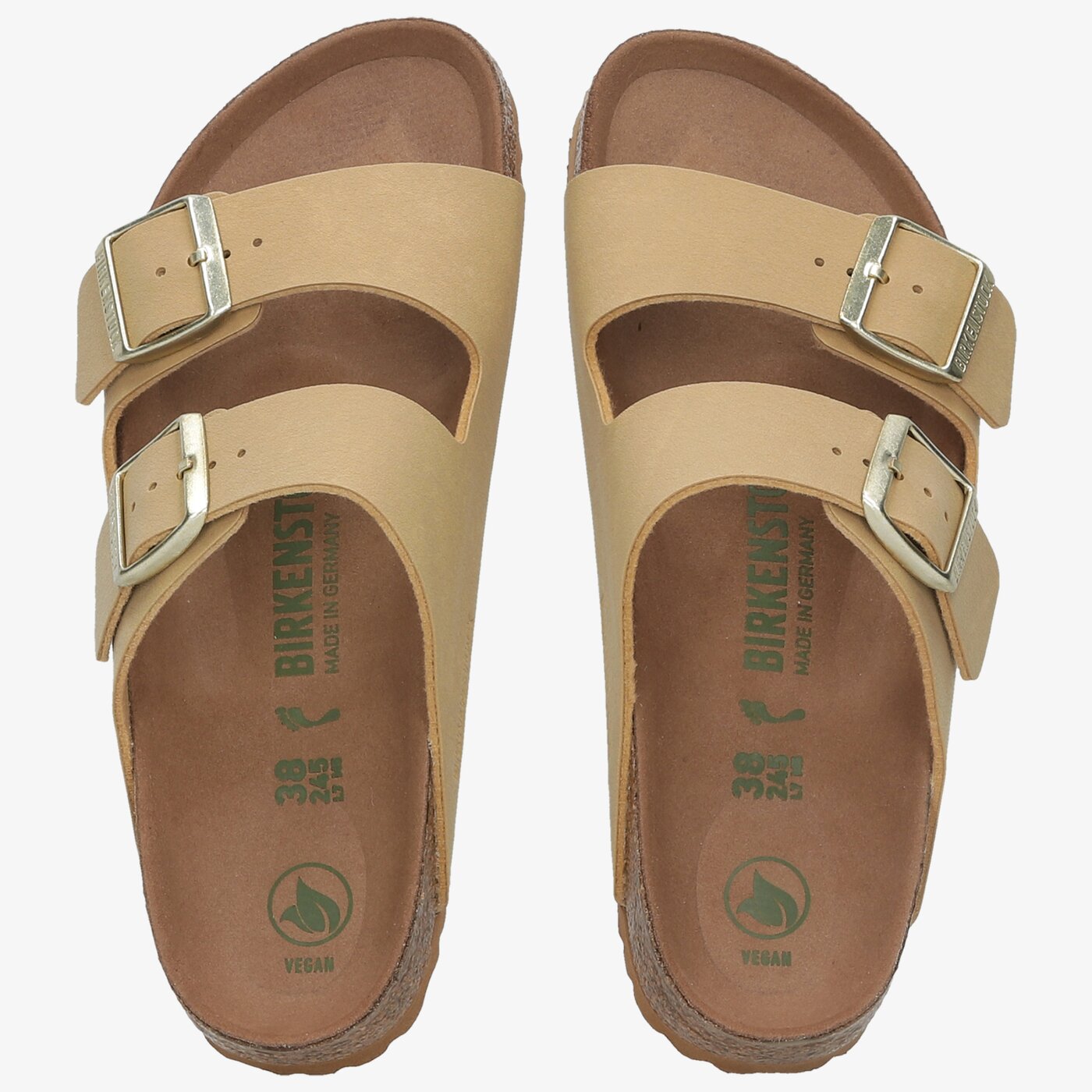 Дамски чехли и сандали BIRKENSTOCK ARIZONA BS 1018988 цвят жълт