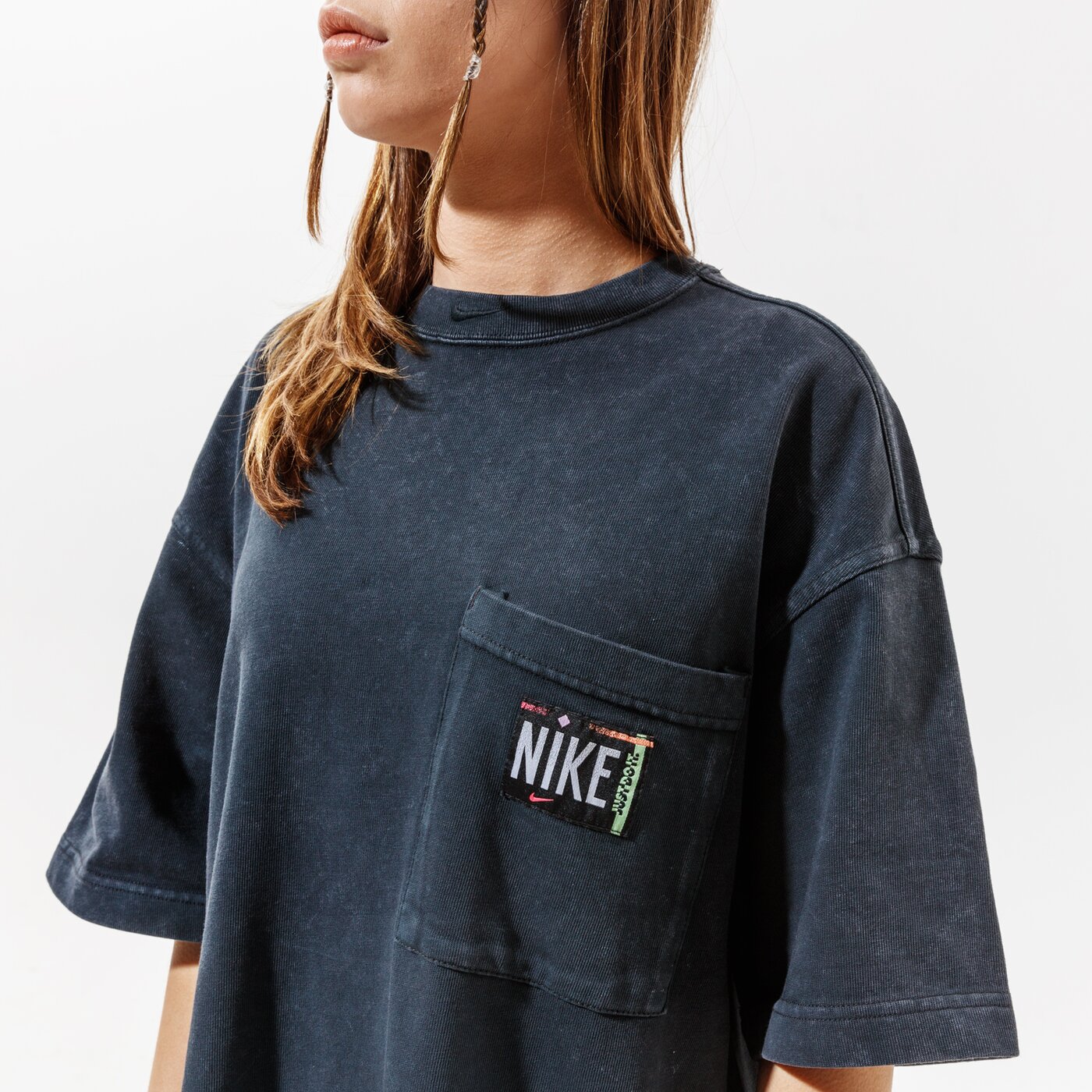 Дамски NIKE РОКЛЯ W NSW WASH DRSS cz9862-010 цвят черен