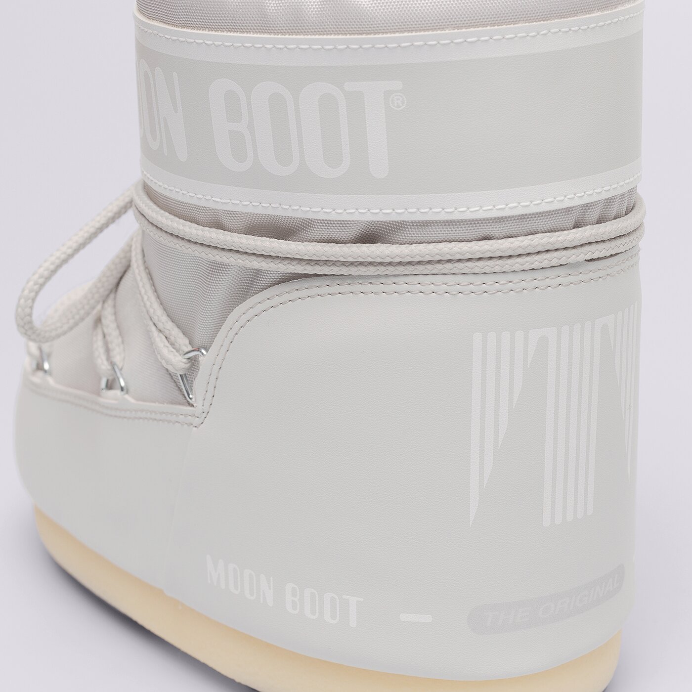 Дамски кежуал MOON BOOT ICON LOW NYLON 14093400012 цвят сив