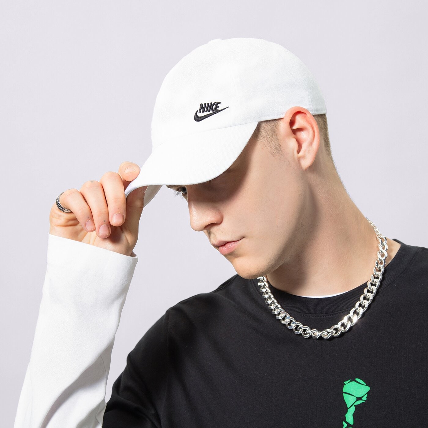 Мъжка шапка с козирка NIKE ШАПКА W NSW H86 FUTURA CLASSIC ao8662-101 цвят черен