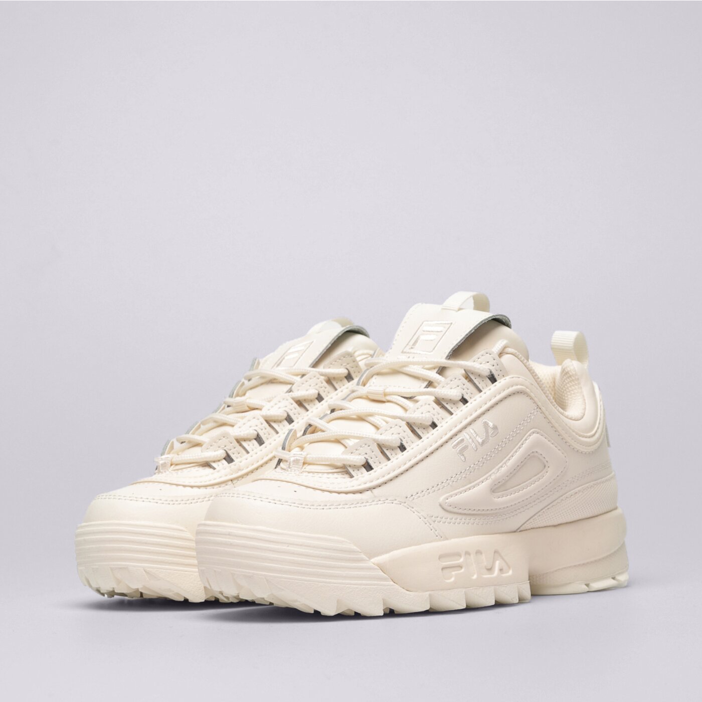 Дамски маратонки FILA DISRUPTOR II PREMIUM 5xm02263100 цвят кремав