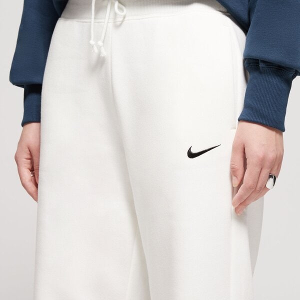 Дамски панталони NIKE ПАНТАЛОНИ W NSW PHNX FLC HR PANT WIDE dq5615-133 цвят бял