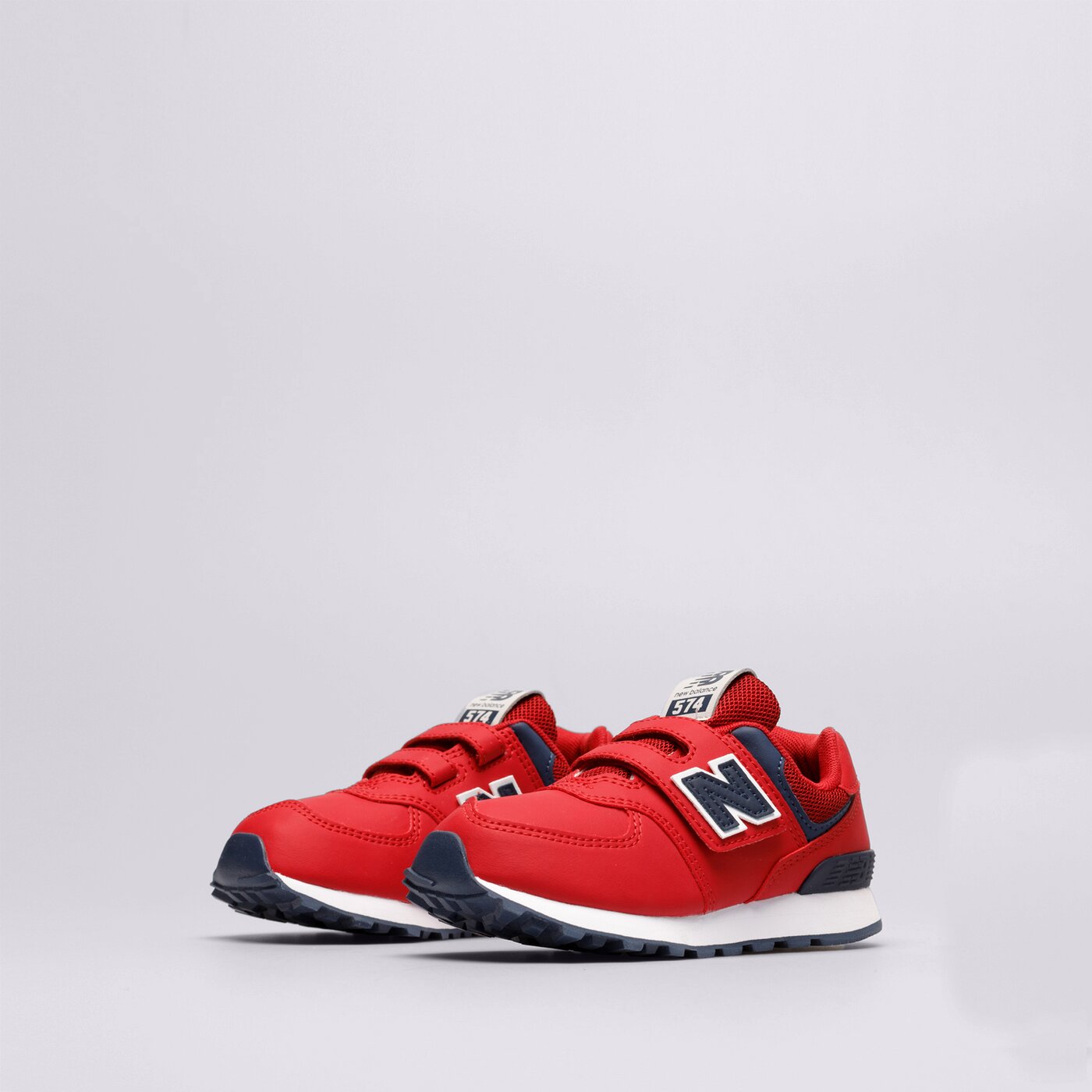 Детски маратонки NEW BALANCE 574  pv574cr1 цвят червен