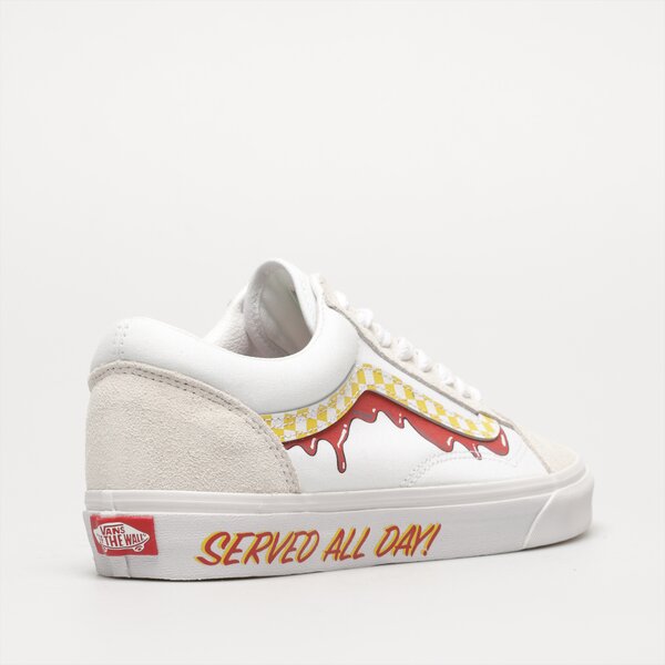 Мъжки маратонки VANS UA OLD SKOOL vn0a5krsw001 цвят бял