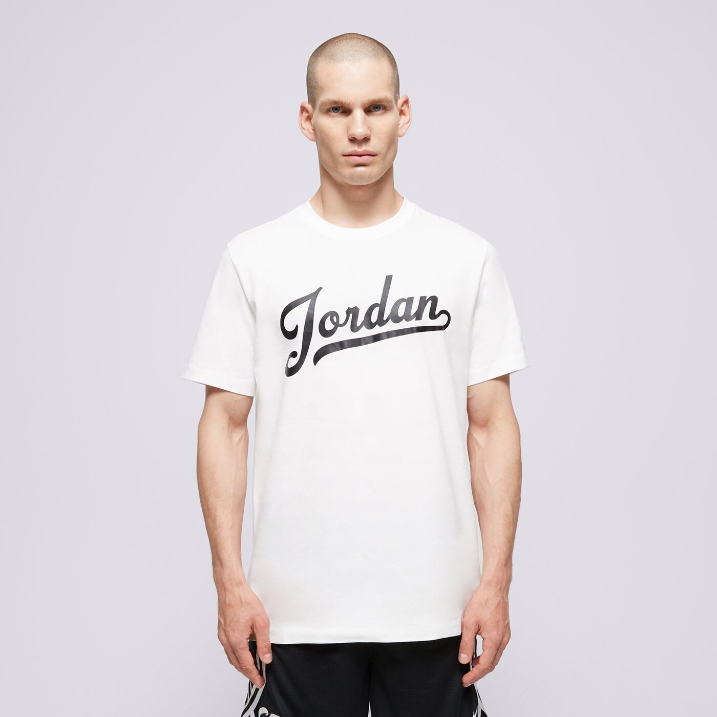 Мъжка тениска JORDAN ТЕНИСКА M J FLT MVP WM SS CREW fn5958-100 цвят бял