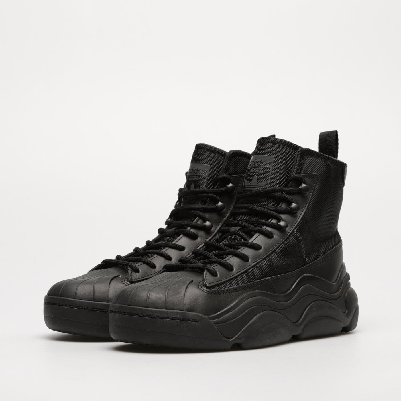 Дамски маратонки ADIDAS SUPERSTAR MILLENCON BOOT W ig5320 цвят черен