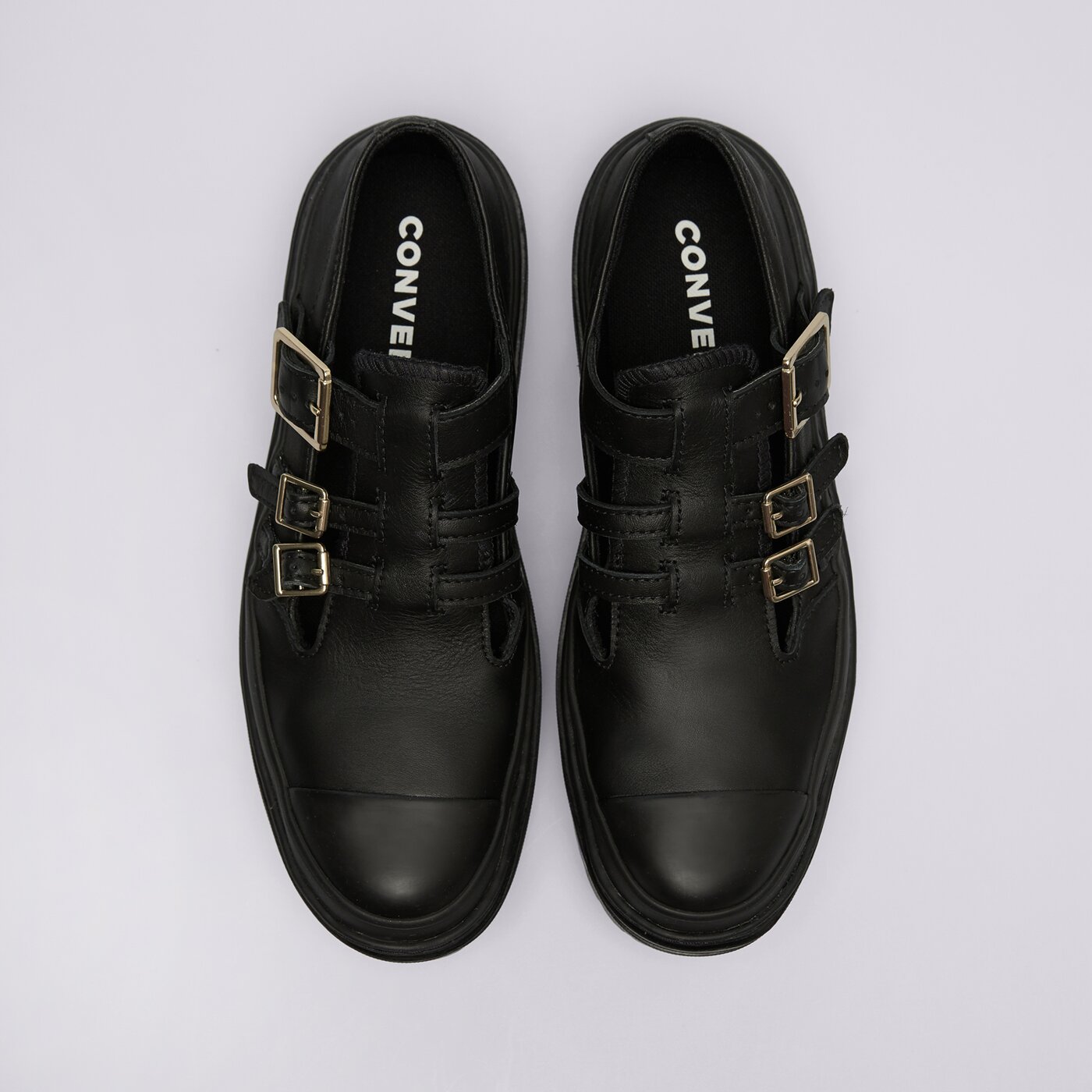 Дамски кежуал CONVERSE CHUCK TAYLOR ALL STAR LUGGED HEEL MJ a10616c цвят черен