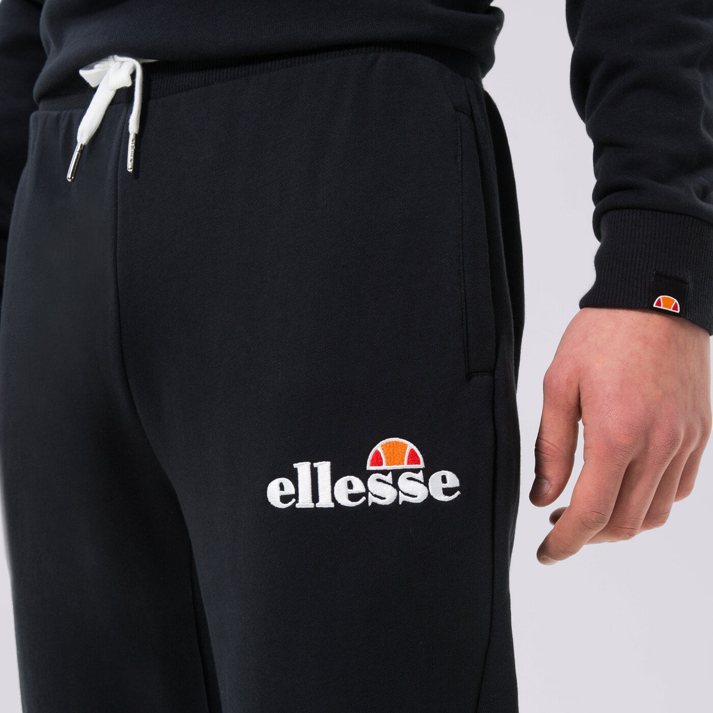 Мъжки панталони ELLESSE ПАНТАЛОНИ NIORO BLK shs08783011 цвят черен