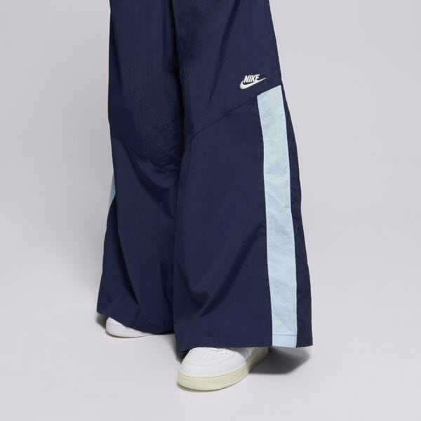 Дамски панталони NIKE ПАНТАЛОНИ W NSW WIDE LEG WVN PANT ih8508-410 цвят тъмносин