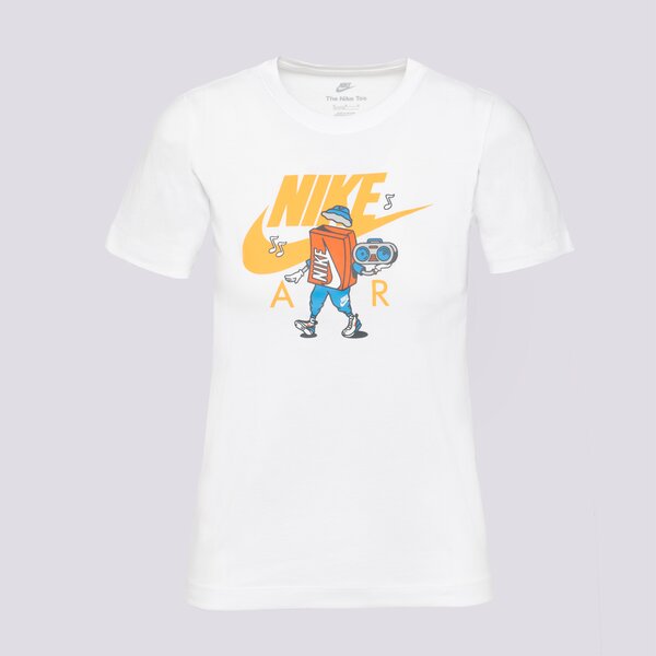 Детска тениска NIKE ТЕНИСКА K NSW TEE BOXY 2 BOY hm5661-100 цвят бял