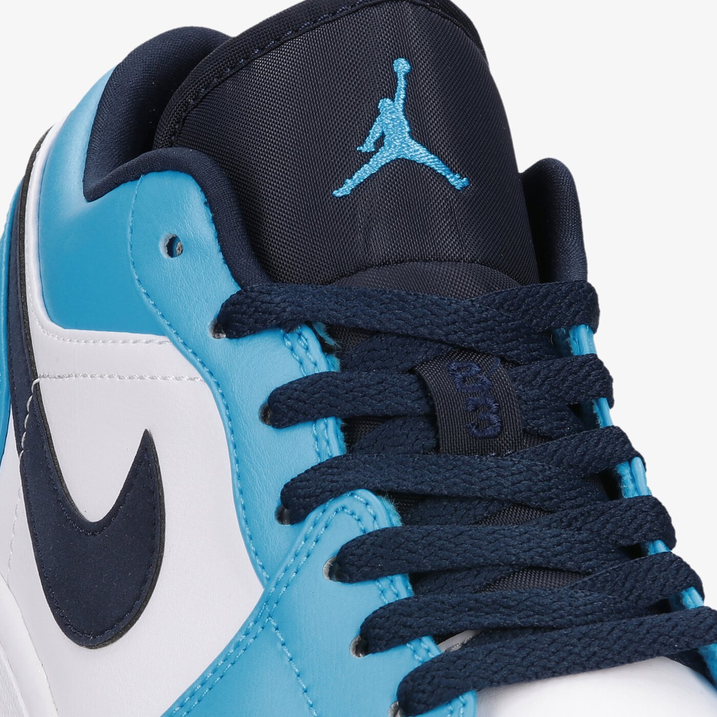 Мъжки маратонки AIR JORDAN 1 LOW  553558-144 цвят бял