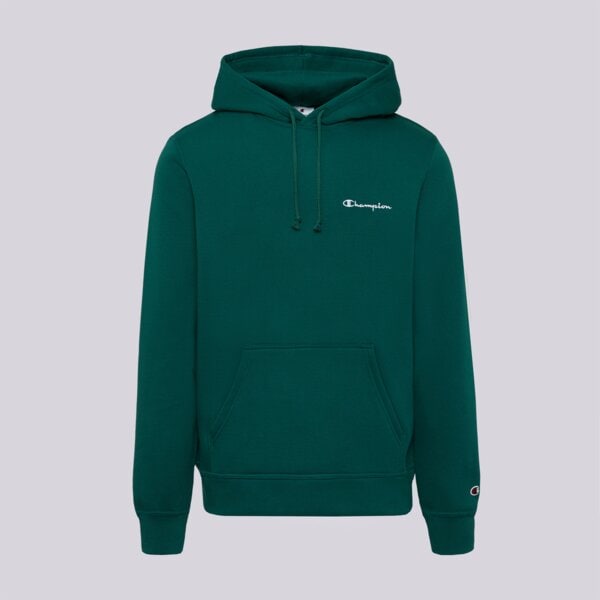 Мъжки суичър CHAMPION СУИТЧЪР С КАЧУЛКА HOODED SWEATSHIRT 221790gs584 цвят зелен