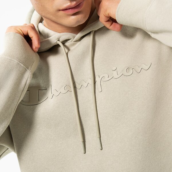 Мъжки суичър CHAMPION СУИТЧЪР С КАЧУЛКА HOODED SWEATSHIRT 218282es066 цвят сив