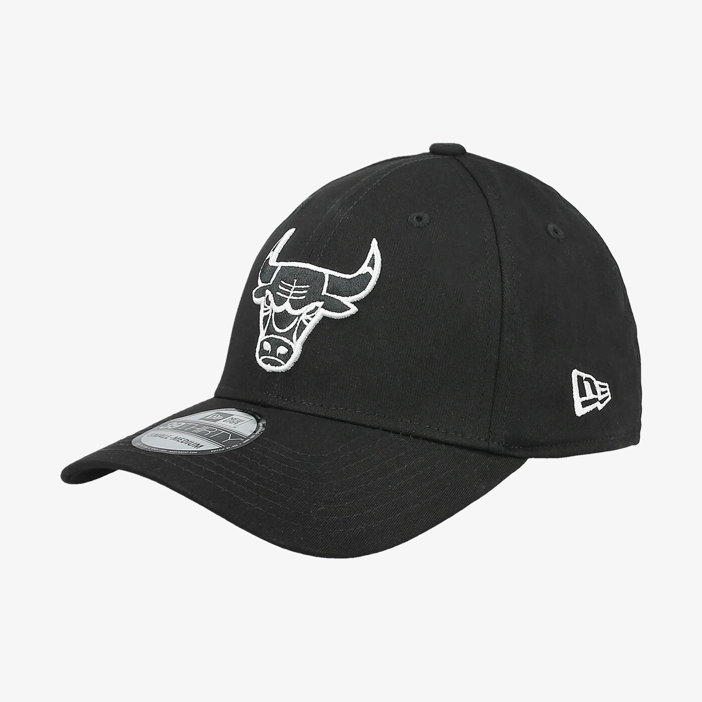 Дамска шапка с козирка NEW ERA ШАПКА MONOCHROME CHI BULLS BLK 80524519 цвят черен
