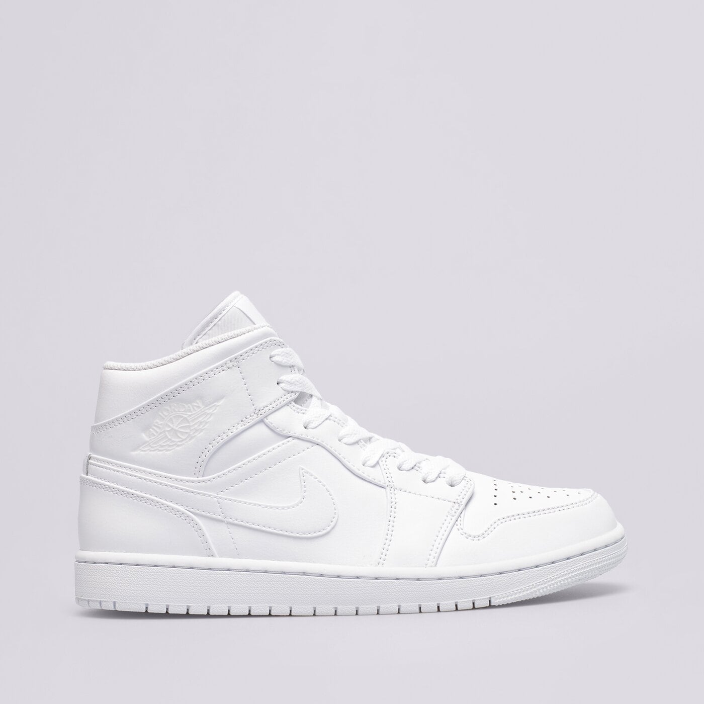 Мъжки маратонки AIR JORDAN 1 MID  554724-136 цвят бял