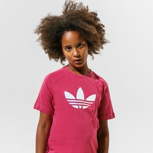 Детска тениска ADIDAS ТЕНИСКА TEE WW gn7436 цвят розов