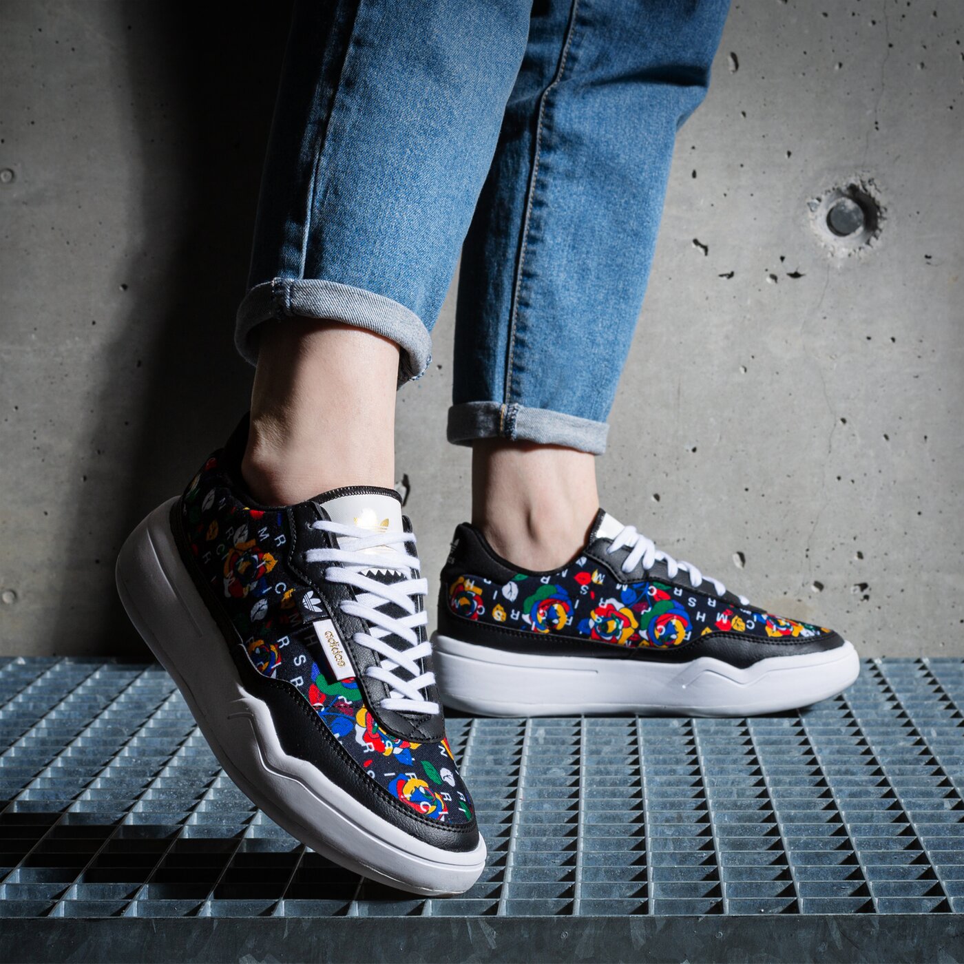 Дамски маратонки ADIDAS NEW HER COURT W gw8569 цвят многоцветен