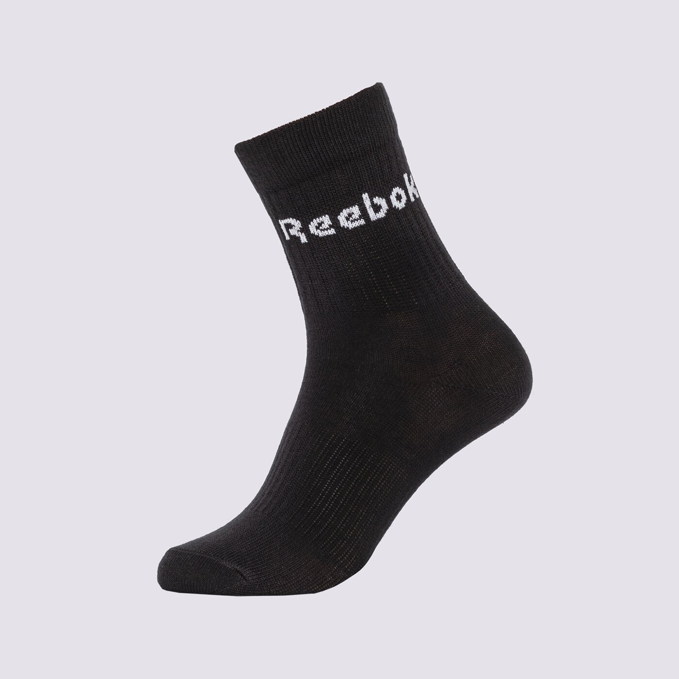 Дамски чорапи REEBOK ЧОРАПИ ACT CORE MID CREW SOCK 3P gh0331 цвят черен