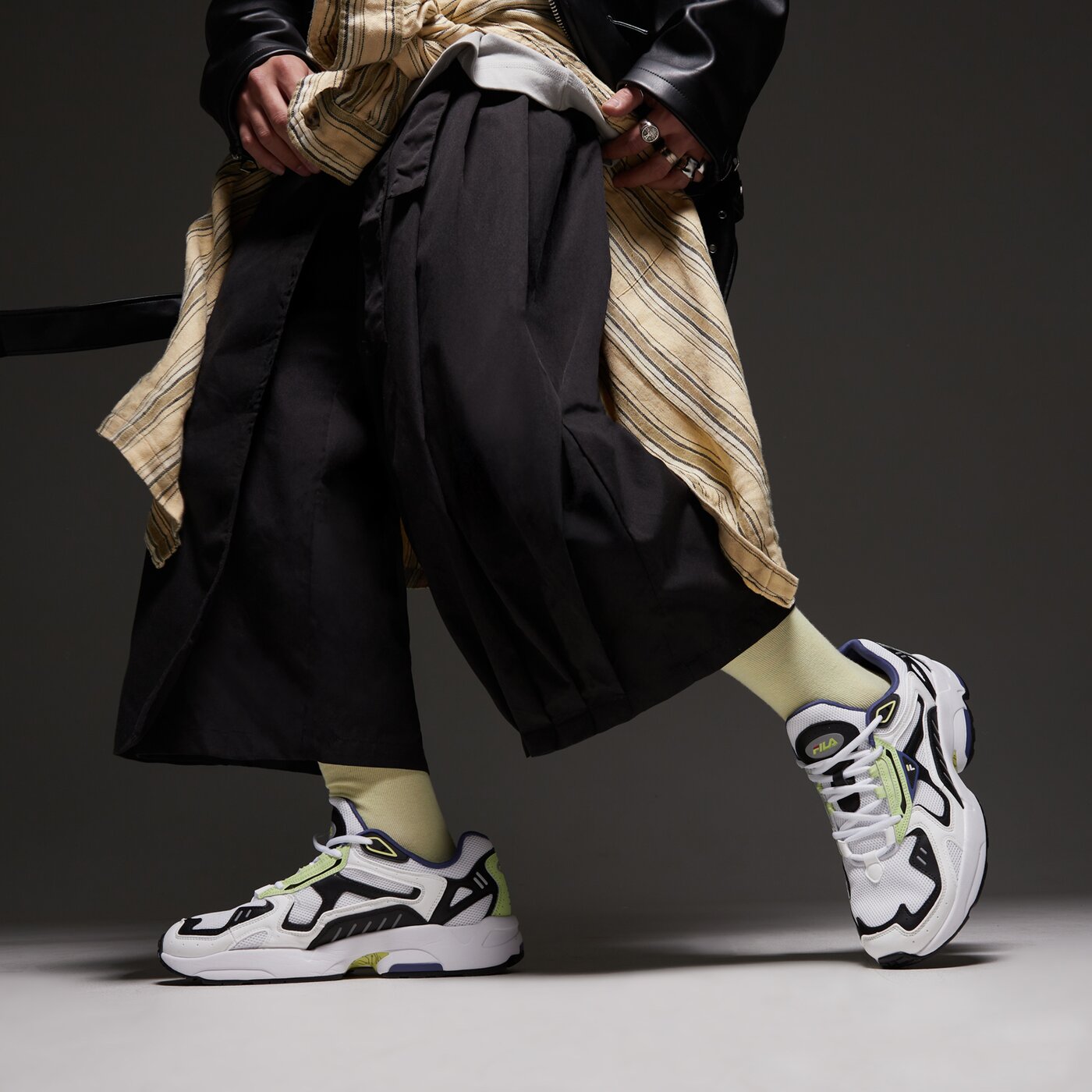 Мъжки маратонки FILA ARCHIVE RJV 1fm02732143 цвят бял