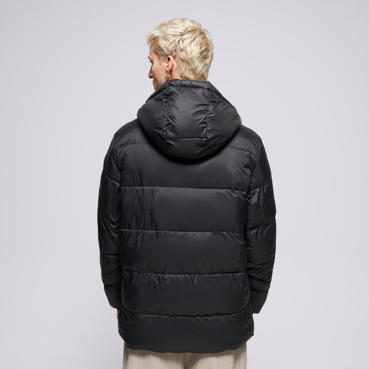 Мъжко зимно яке PROSTO ЯКЕ ЗИМНО PUFFER JACKET 404 BLACK kl252mout2041 цвят черен