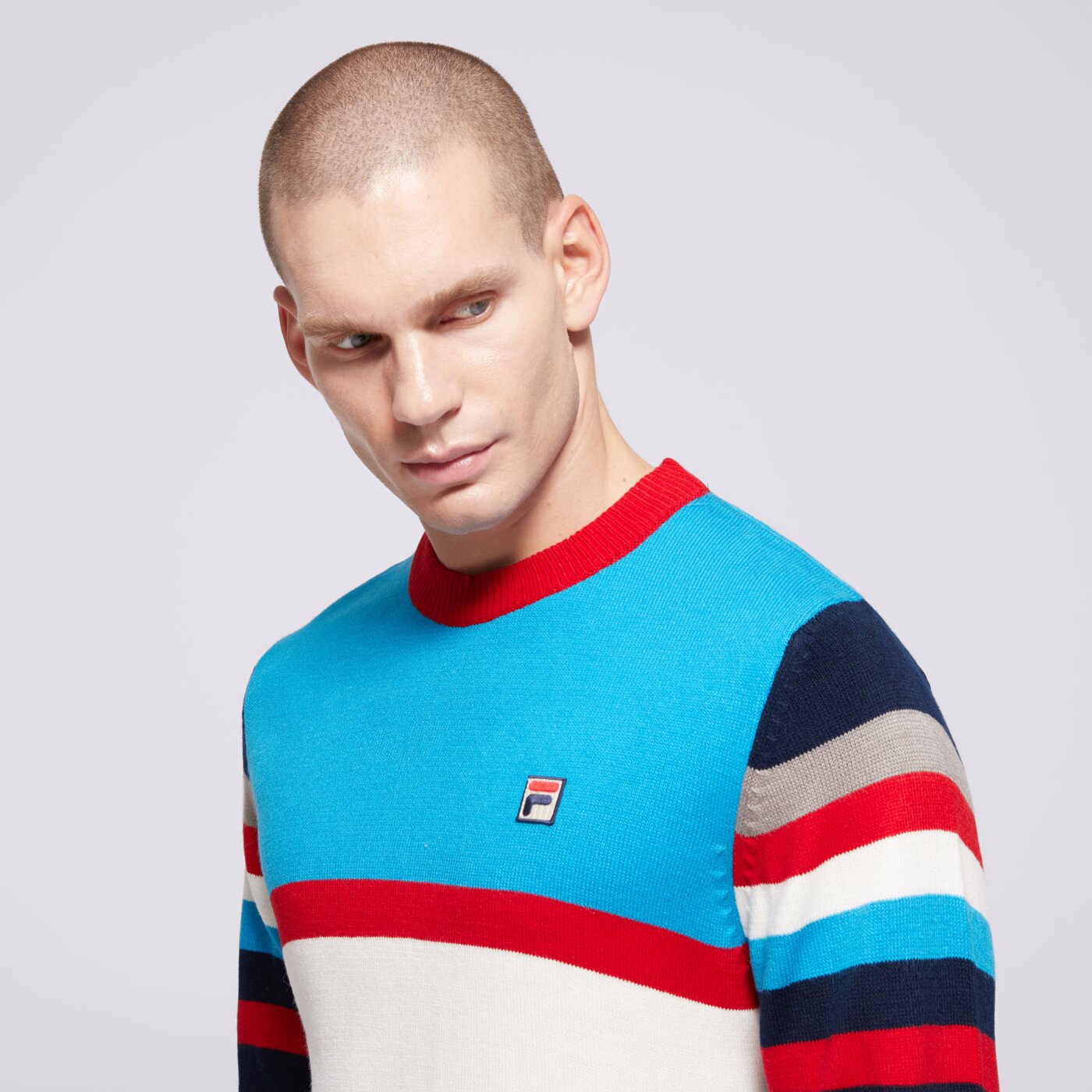 FILA ПУЛОВЕР LORENZO fw24mh003130 цвят многоцветен
