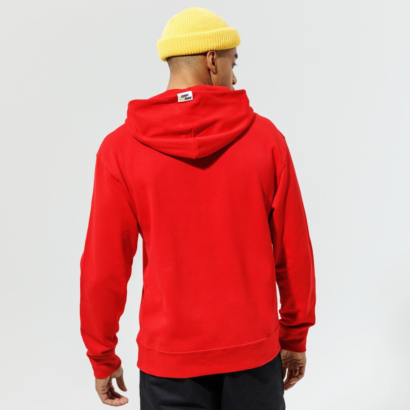Мъжки суичър JORDAN СУИТЧЪР С КАЧУЛКА M J JMPMN FLC PO da7184-687 цвят червен