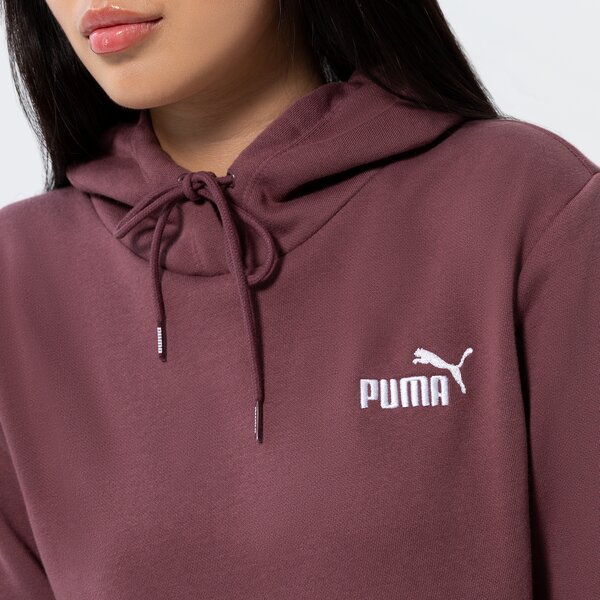 Дамски суичър PUMA СУИТЧЪР С КАЧУЛКА ESS+ EMBROIDERY HOODIE FL 670004 75 цвят бордо