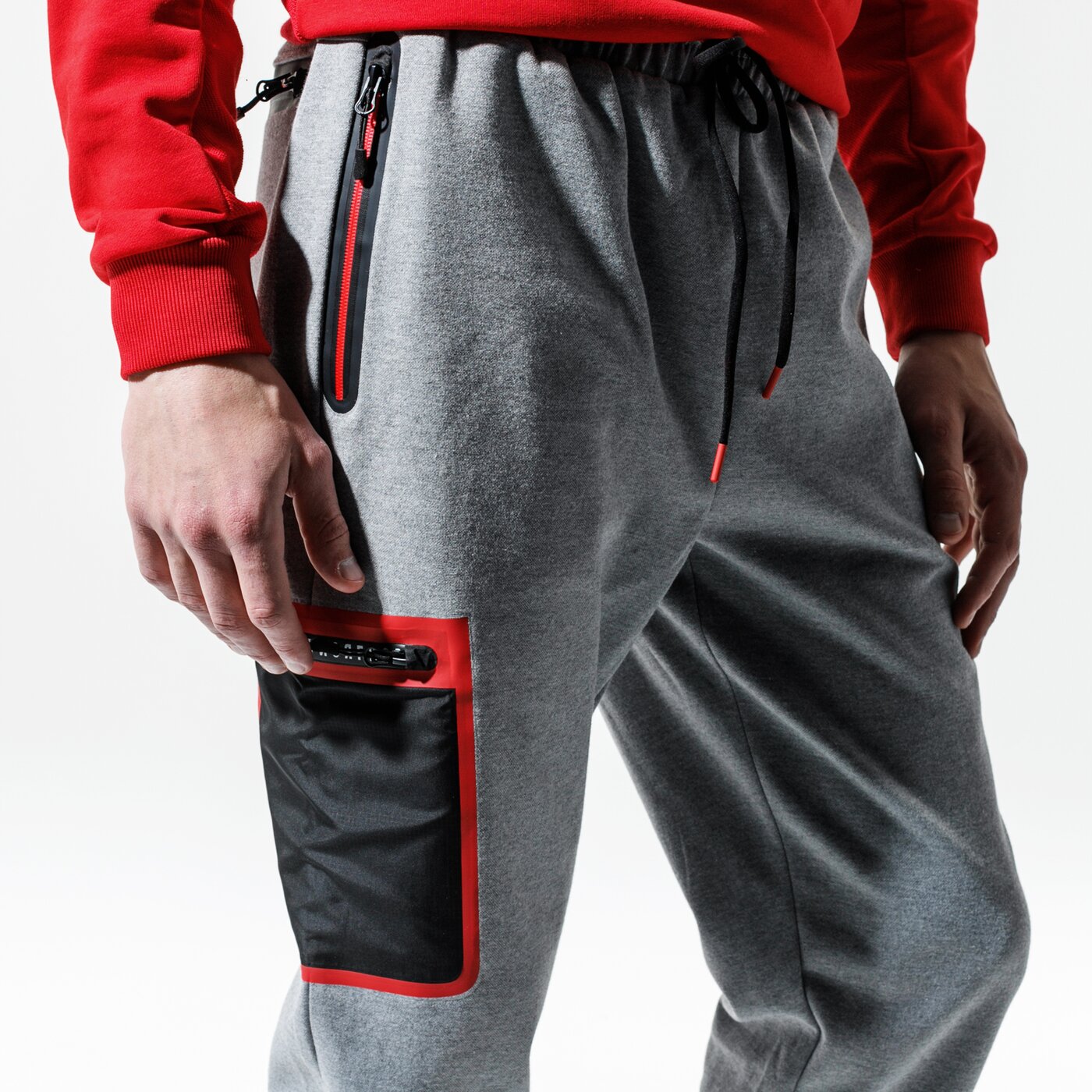 Мъжки панталони CONFRONT ПАНТАЛОНИ HODOR cf120spm37001 цвят сив