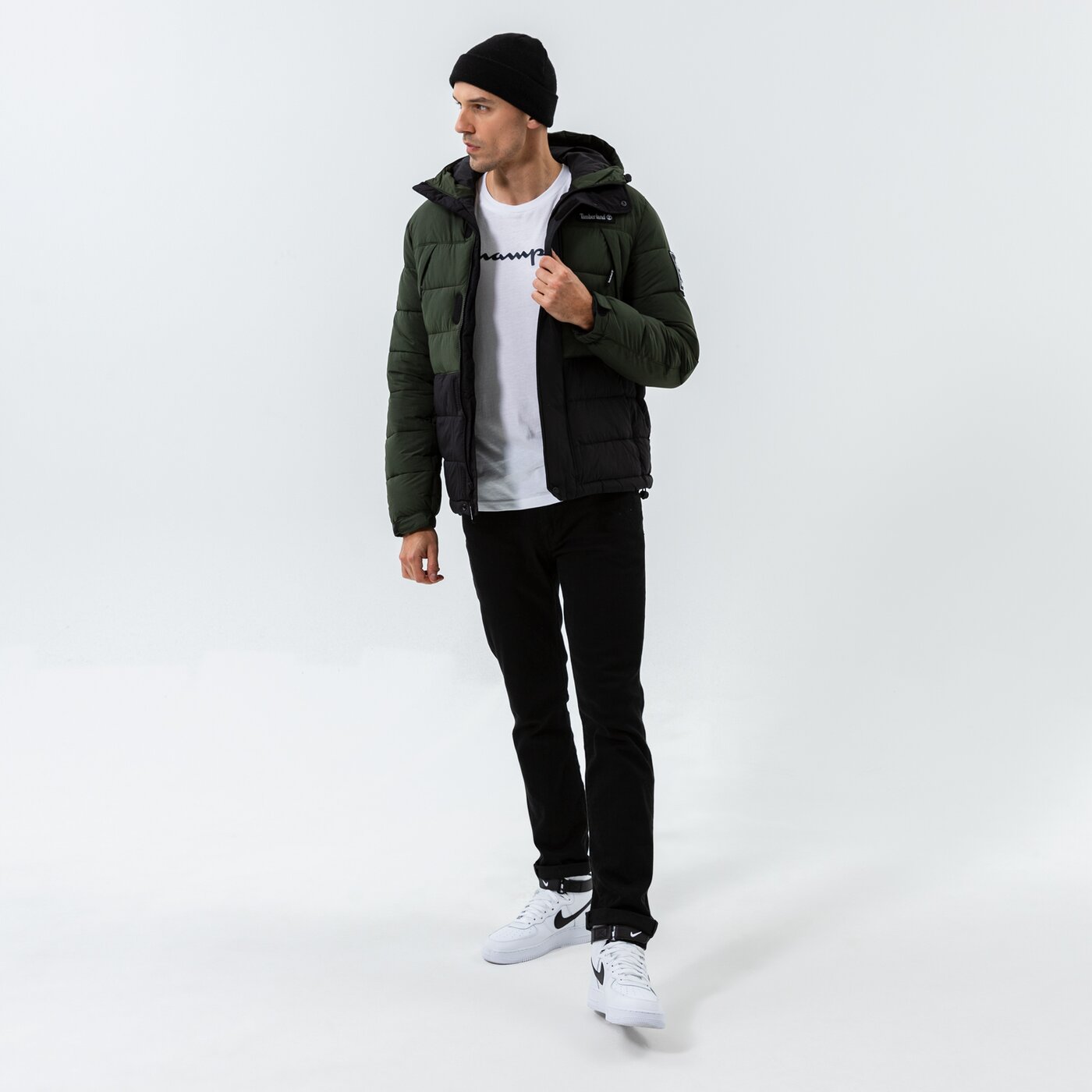 Мъжко зимно яке TIMBERLAND ЯКЕ ЗИМНО YC OUTDOOR ARCHIVE PUFFER JACKET tb0a2aebw741 цвят каки