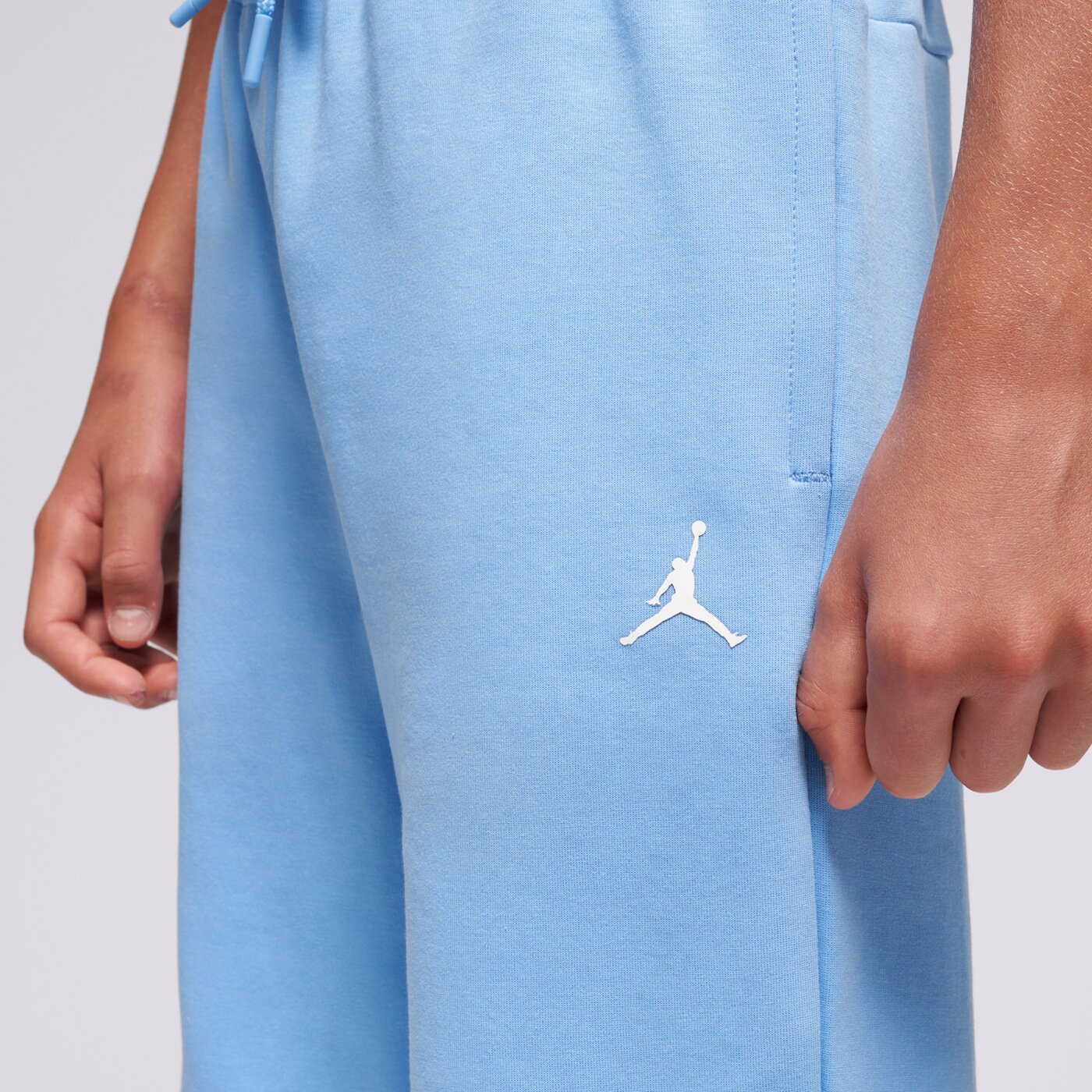 Детски панталони JORDAN ПАНТАЛОНИ JDB MJ SPORT STMT HOOP FLC PAN BOY 95d274-b9f цвят син