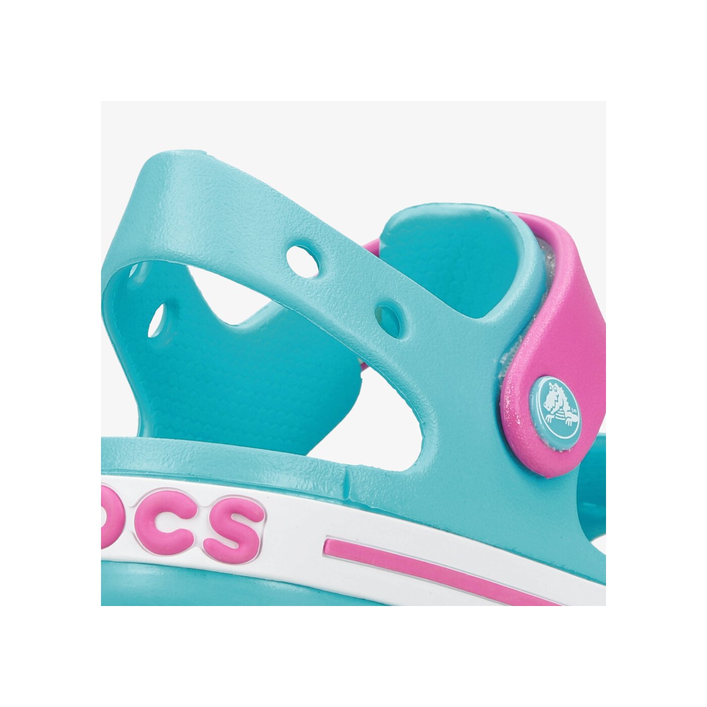 Детски чехли и сандали CROCS CROCBAND SANDAL KIDS 128564sli цвят син