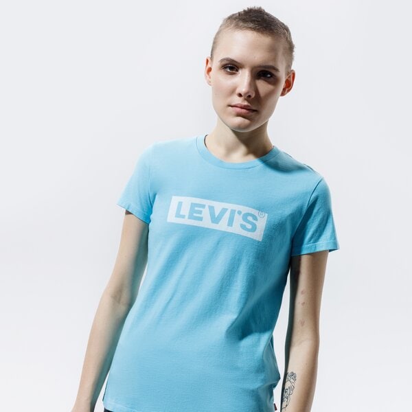 Дамска тениска LEVI'S ТЕНИСКА THE PERFECT TEE 17369-1507 цвят син