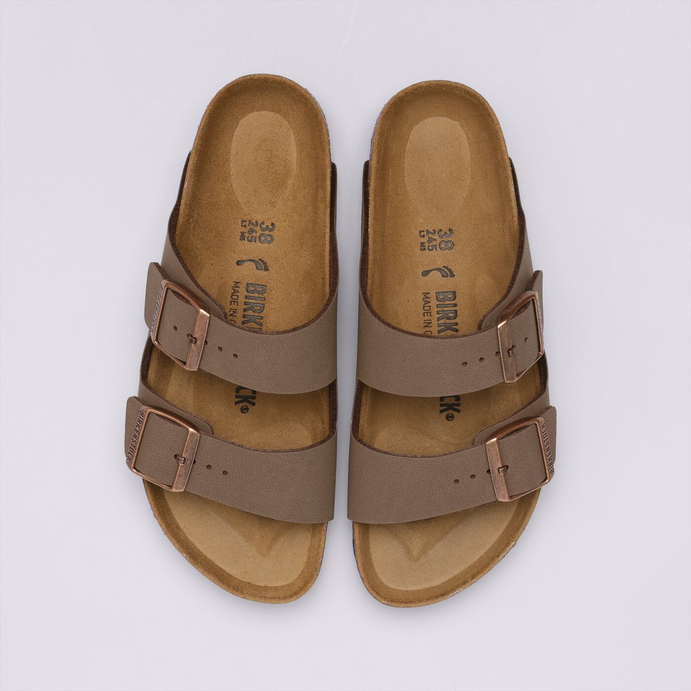 Дамски чехли и сандали BIRKENSTOCK ARIZONA BS 151183 цвят кафяв