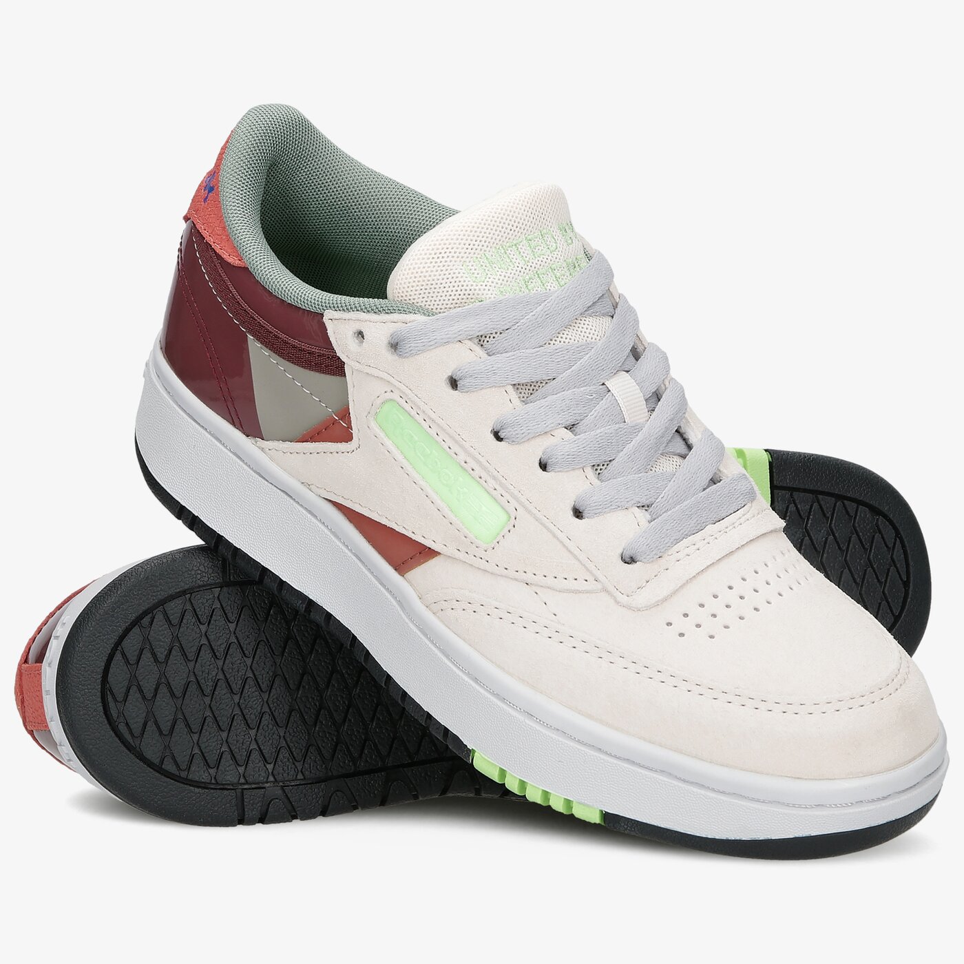 Дамски маратонки REEBOK CLUB C DOUBLE fx3209 цвят многоцветен