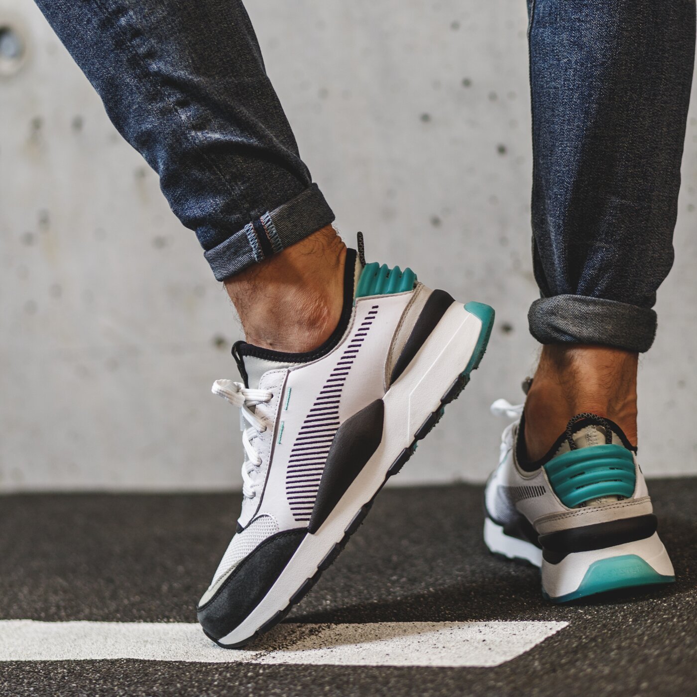 Мъжки маратонки PUMA RS-0 RE-INVENTION  36688701 цвят бял