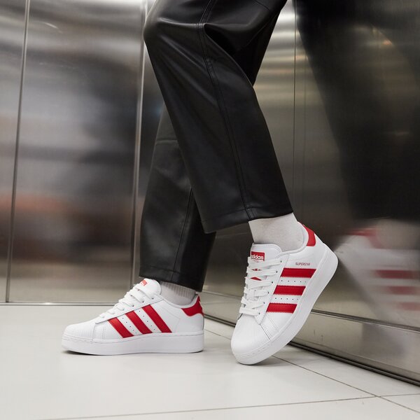 Детски маратонки ADIDAS SUPERSTAR XLG J if0551 цвят бял