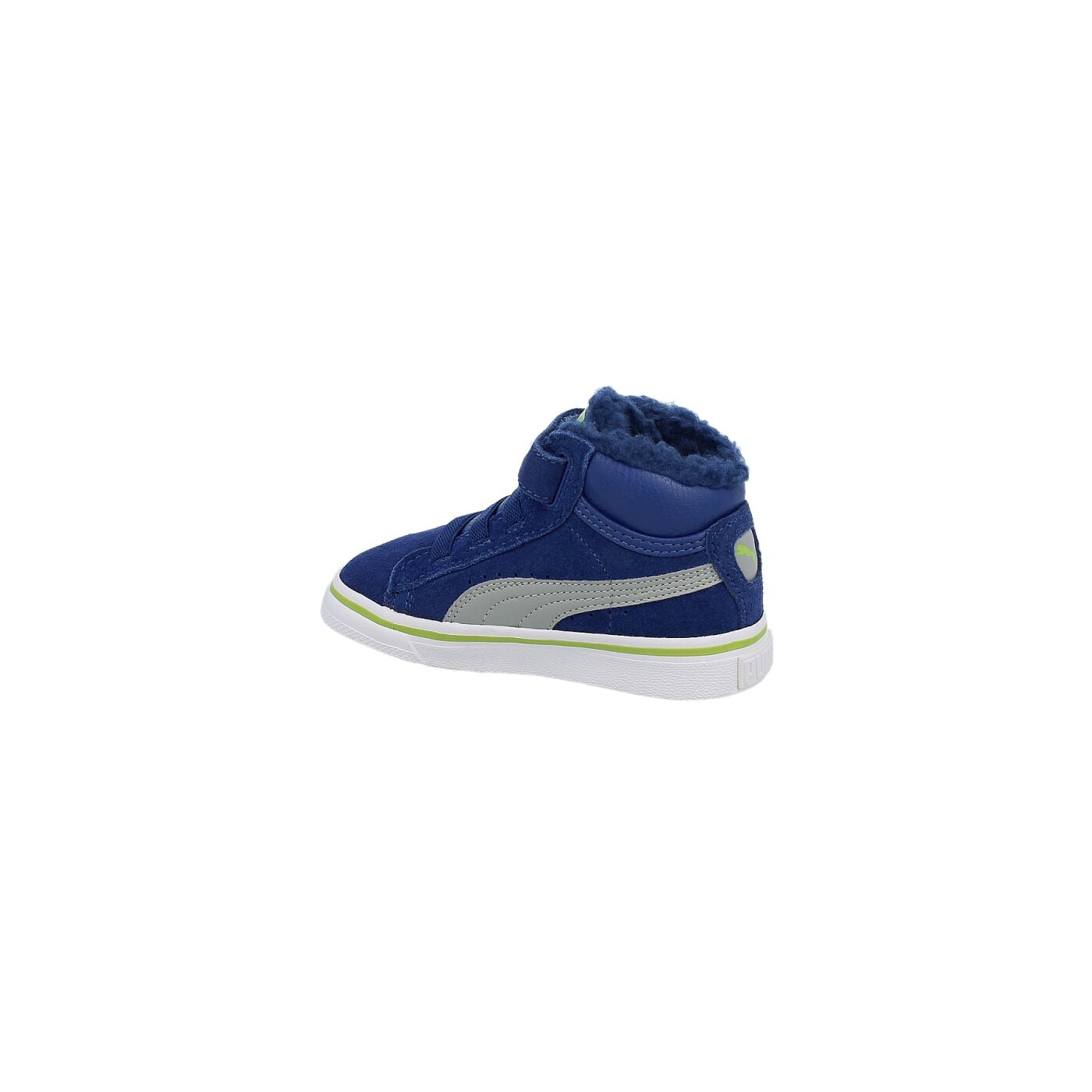 Детски маратонки PUMA MID VULC FUR V KIDS 35414307 цвят син