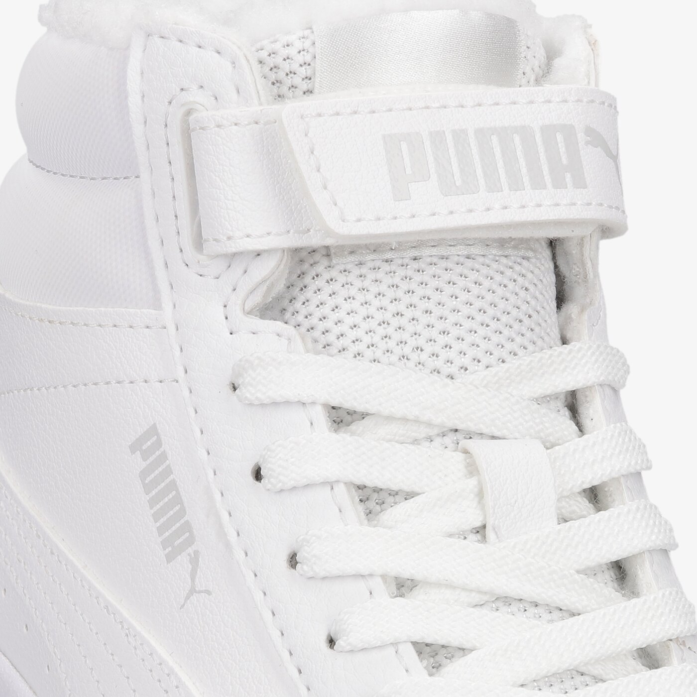 Детски маратонки PUMA CARINA MID FUR JR 30968303 цвят бял
