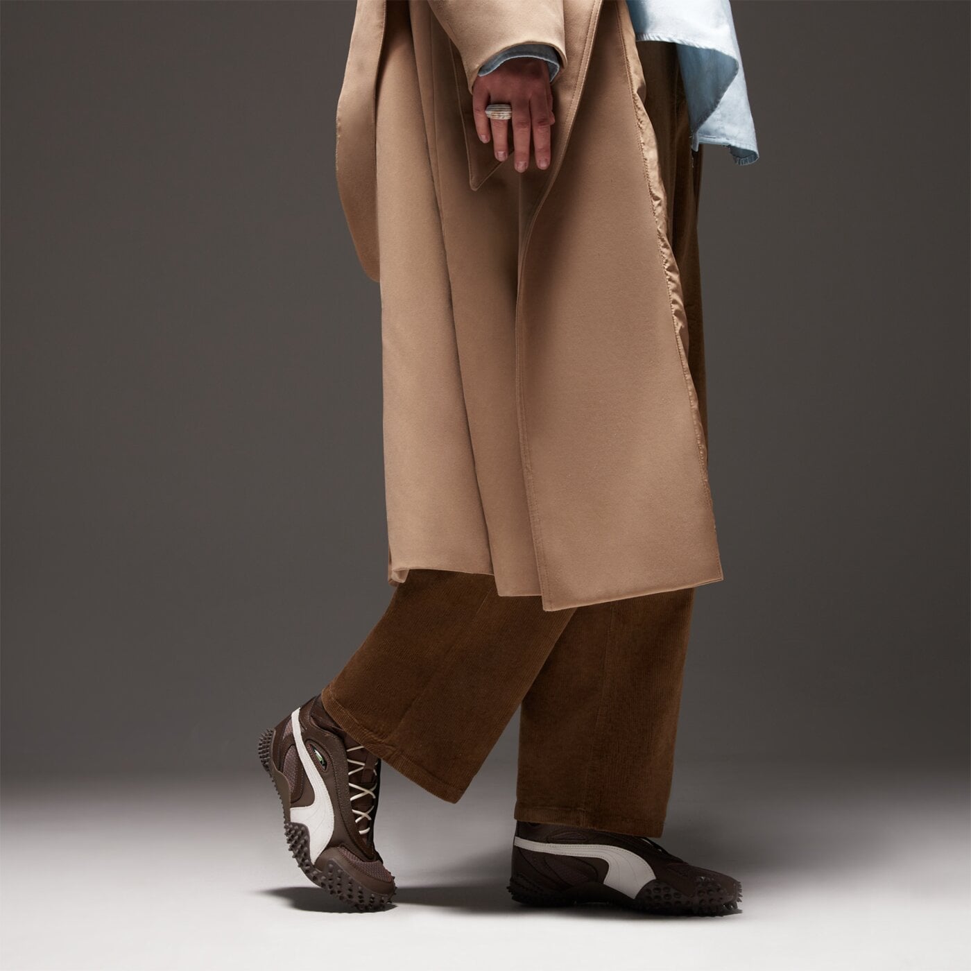 Дамски маратонки PUMA MOSTRO MID WNS 40287204 цвят кафяв