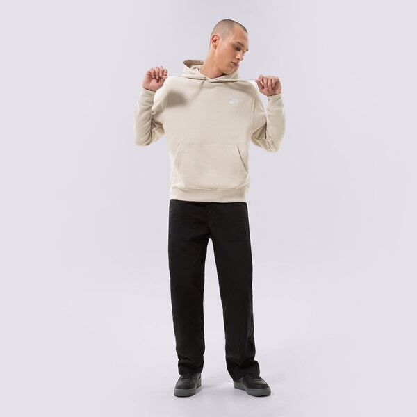 Мъжки суичър NIKE СУИТЧЪР С КАЧУЛКА SPORTSWEAR CLUB FLEECE bv2654-206 цвят бежов