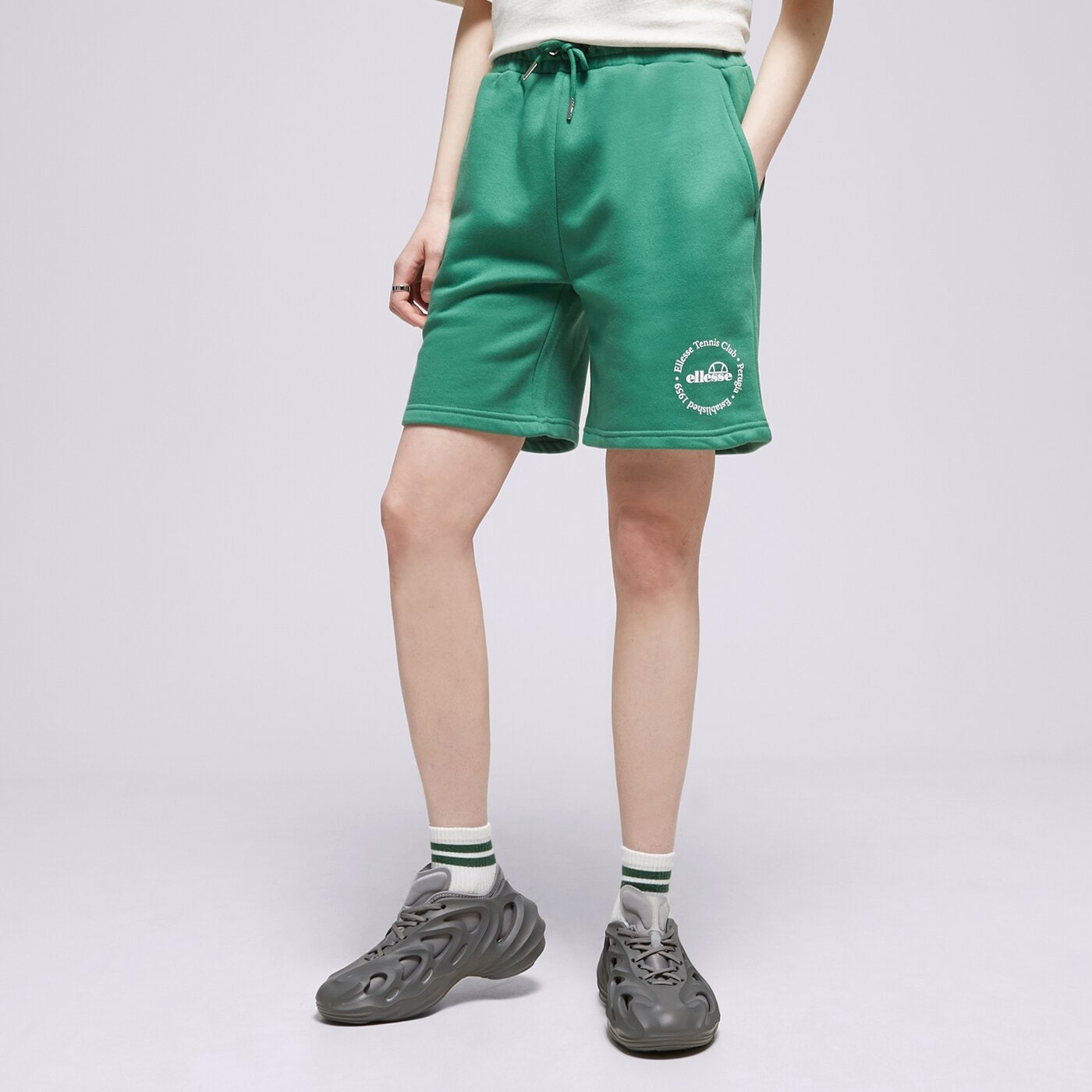 Мъжки къси панталони ELLESSE ШОРТИ FONTANSA SHORT GREEN sgr17620503 цвят зелен