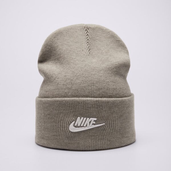 Дамска зимна шапка NIKE ЗИМНА ШАПКА U NK PEAK BEANIE TC FUT F24 L hf0186-063 цвят сив